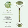 Jade Roller & Massager for Face, Neck and Under eye