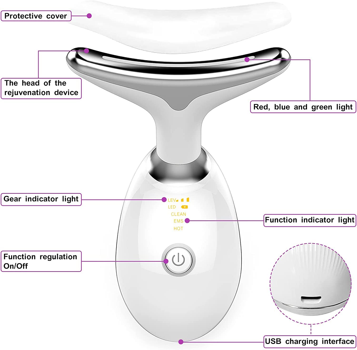 Neck Face Firming Wrinkle Removal Tool