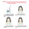 Micro Needle 540 Roller Derma Roller Hair Regrowth